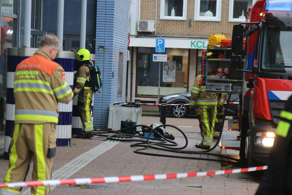 Stationshal ontruimd na fikse brand