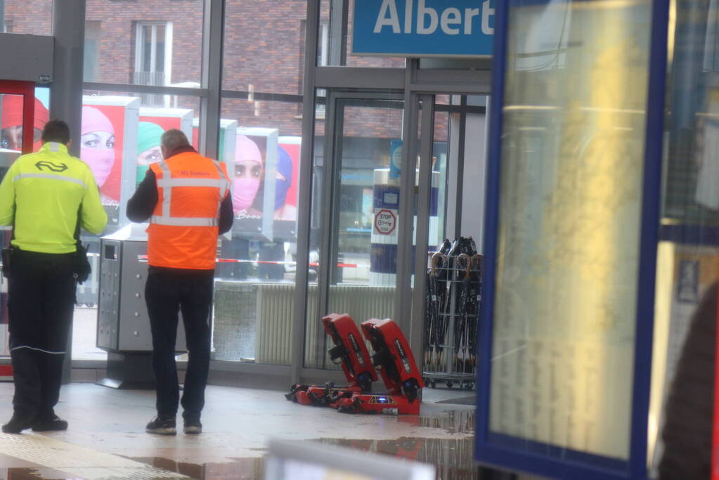 Stationshal ontruimd na fikse brand
