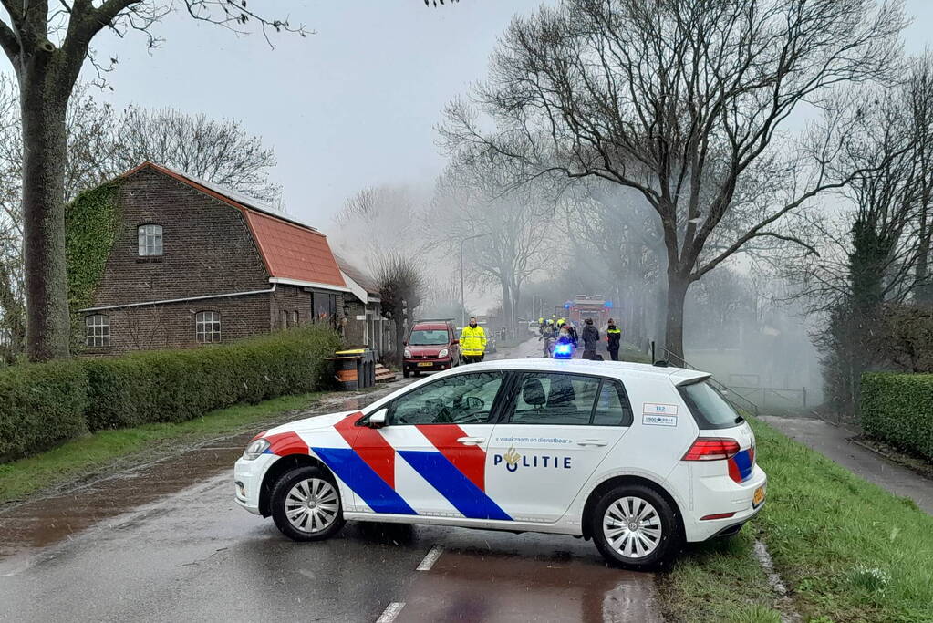 Flinke rookontwikkeling bij uitslaande brand