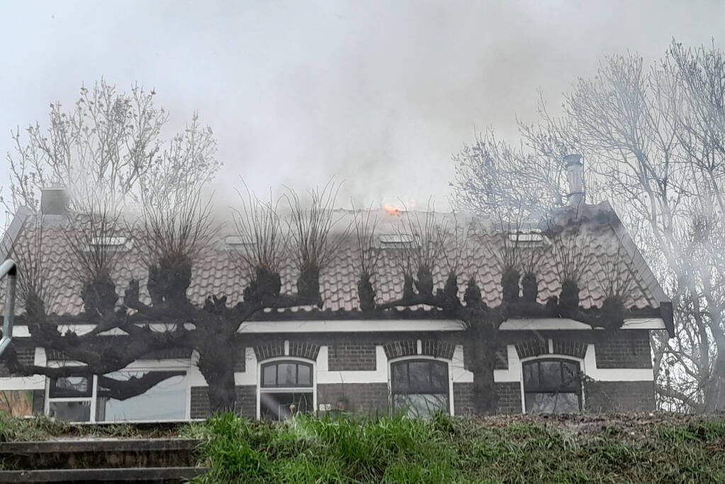 Flinke rookontwikkeling bij uitslaande brand