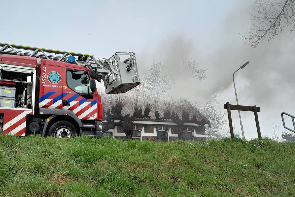 Flinke rookontwikkeling bij uitslaande brand