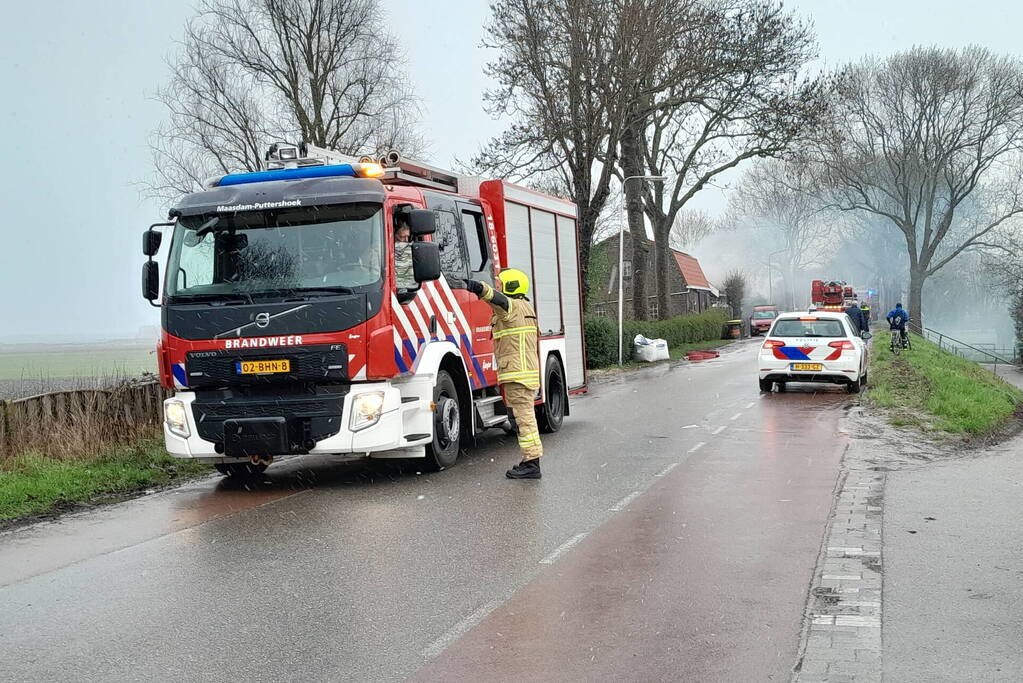 Flinke rookontwikkeling bij uitslaande brand