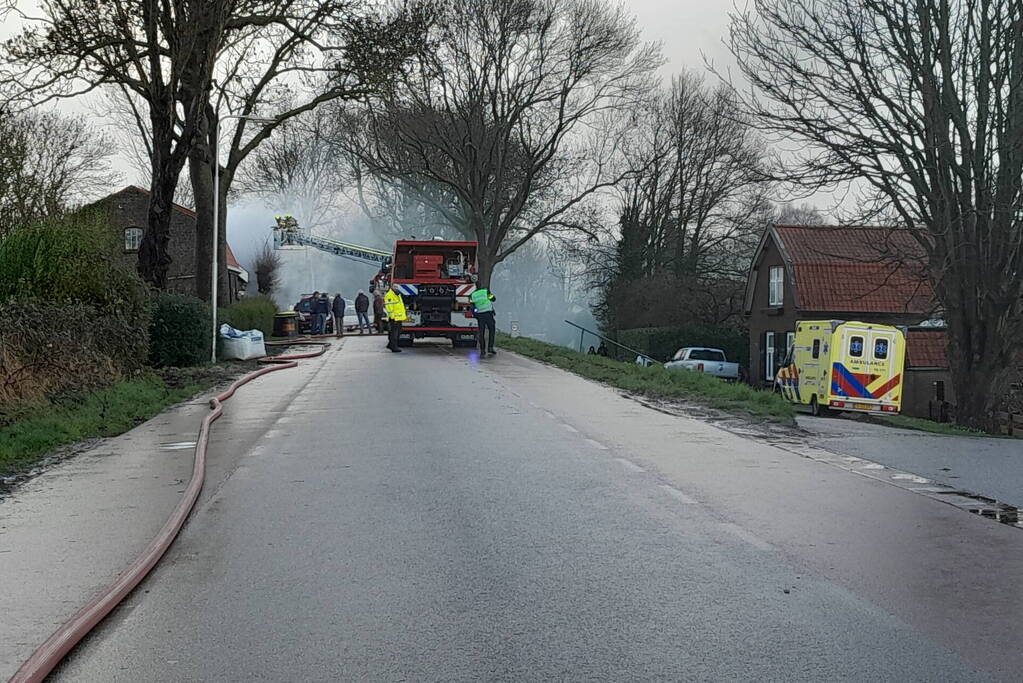 Flinke rookontwikkeling bij uitslaande brand