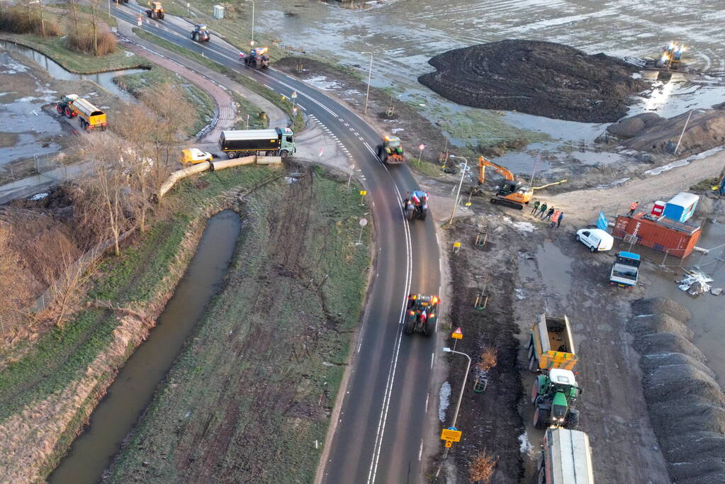 Boeren onderweg voor grote demonstratie