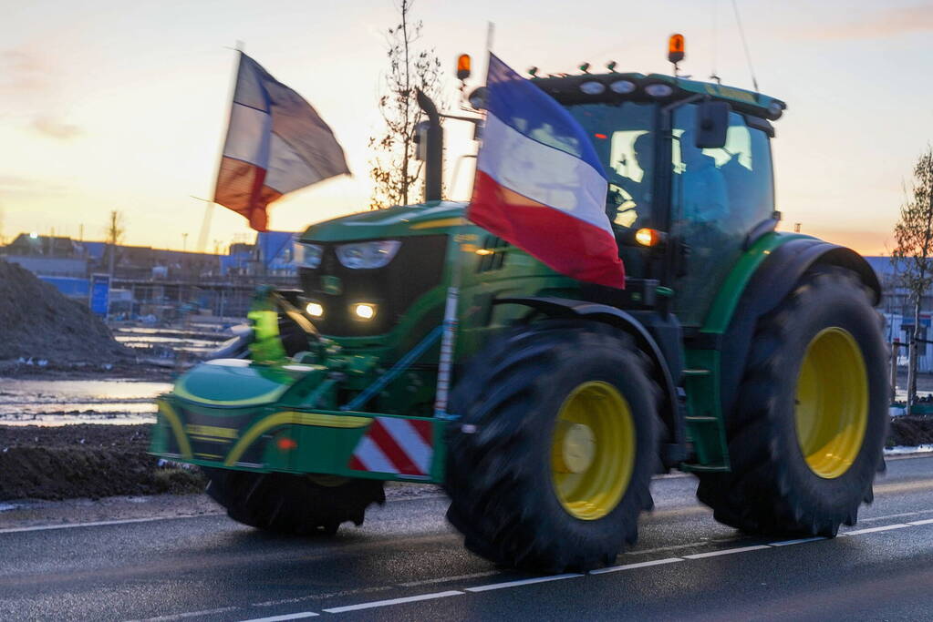 Boeren onderweg voor grote demonstratie