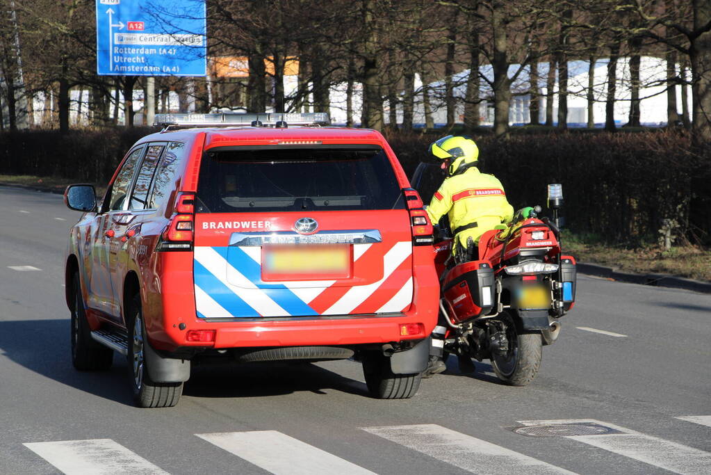 Duizenden demonstranten op snelweg A12
