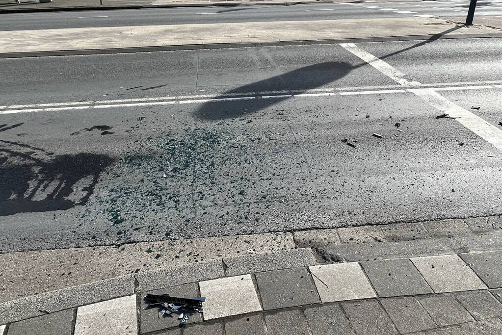 Aanrijding tussen twee personenauto's