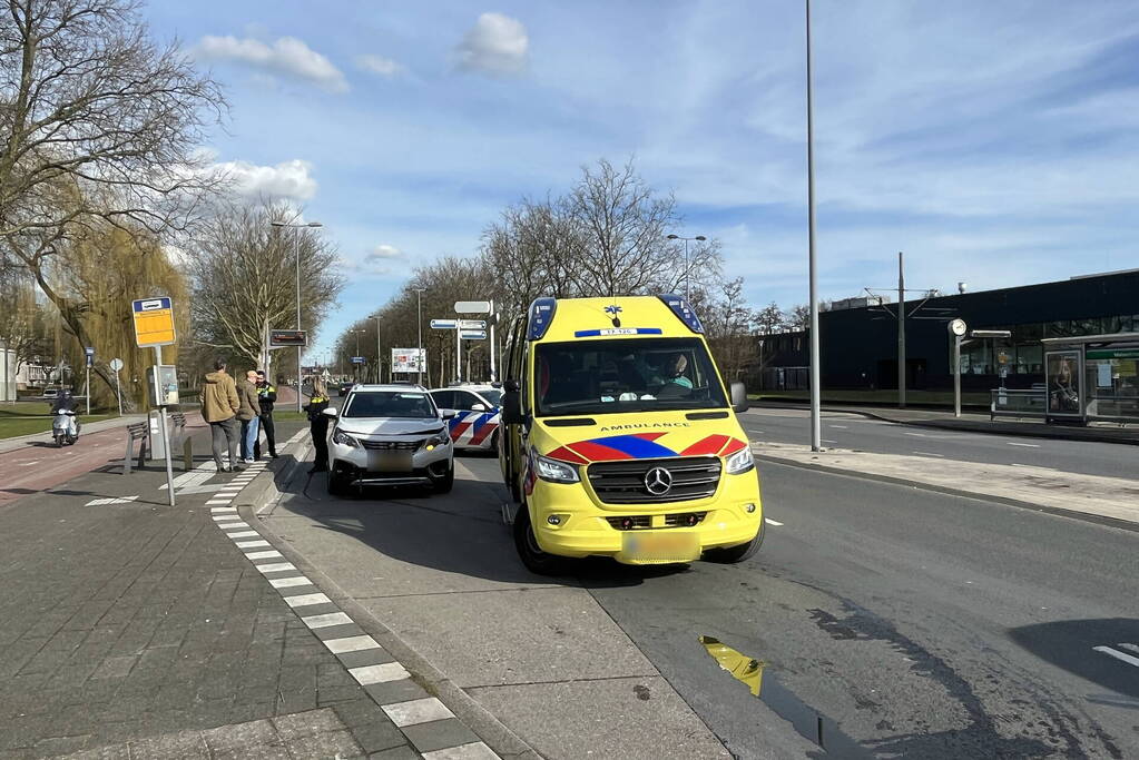 Aanrijding tussen twee personenauto's