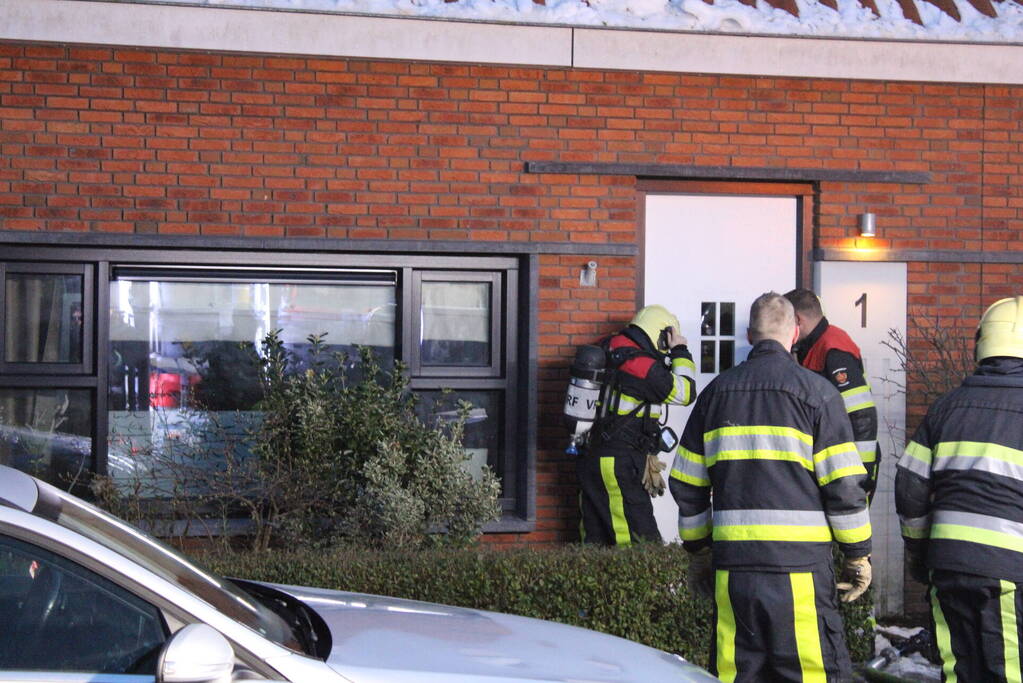 Brandweer-inzet vanwege vergeten pan op fornuis