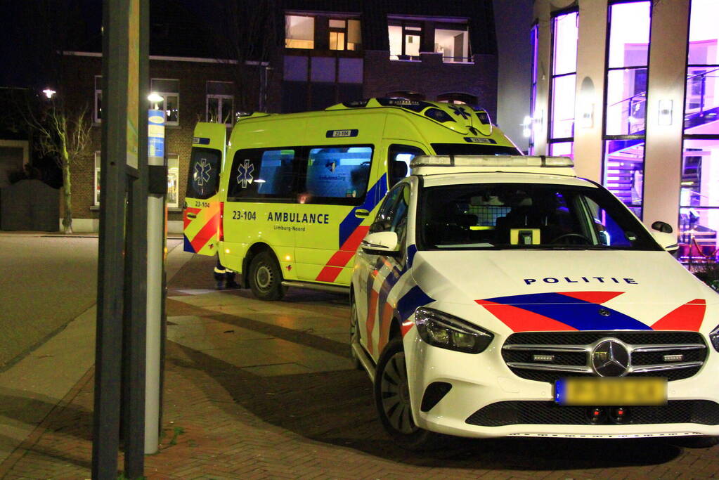 Dronken man gewond na val