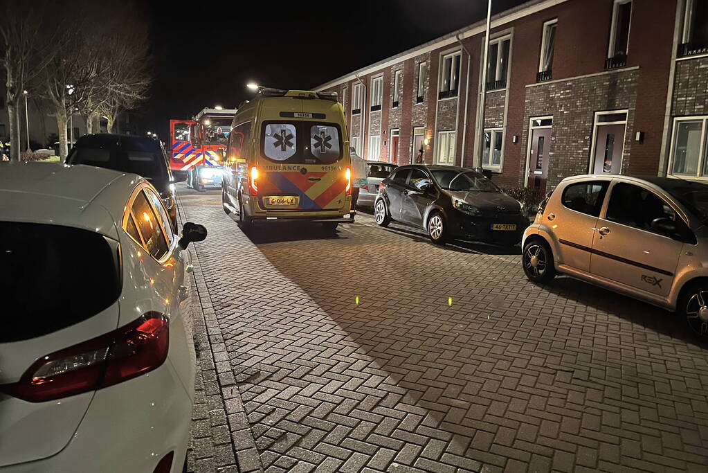 Traumahelikopter ingezet bij brand in woning