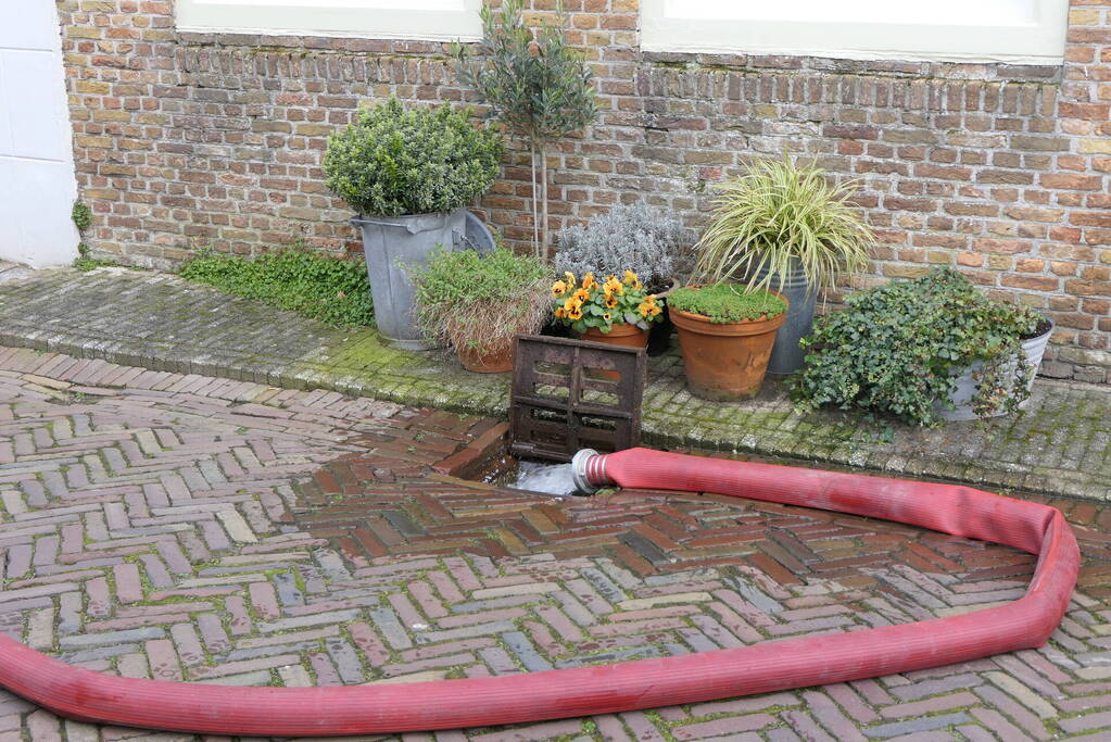 Riool gespoeld vanwege gaslekkage