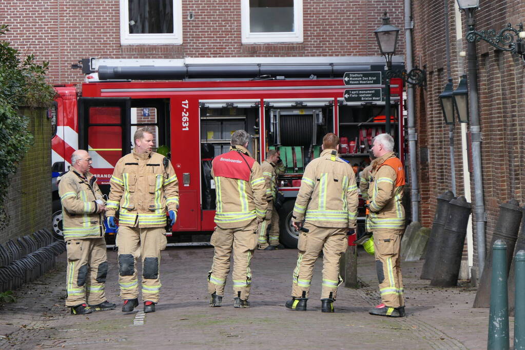 Riool gespoeld vanwege gaslekkage