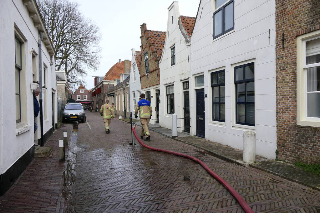 Riool gespoeld vanwege gaslekkage