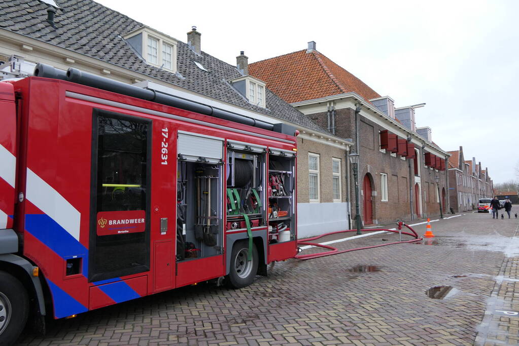 Riool gespoeld vanwege gaslekkage