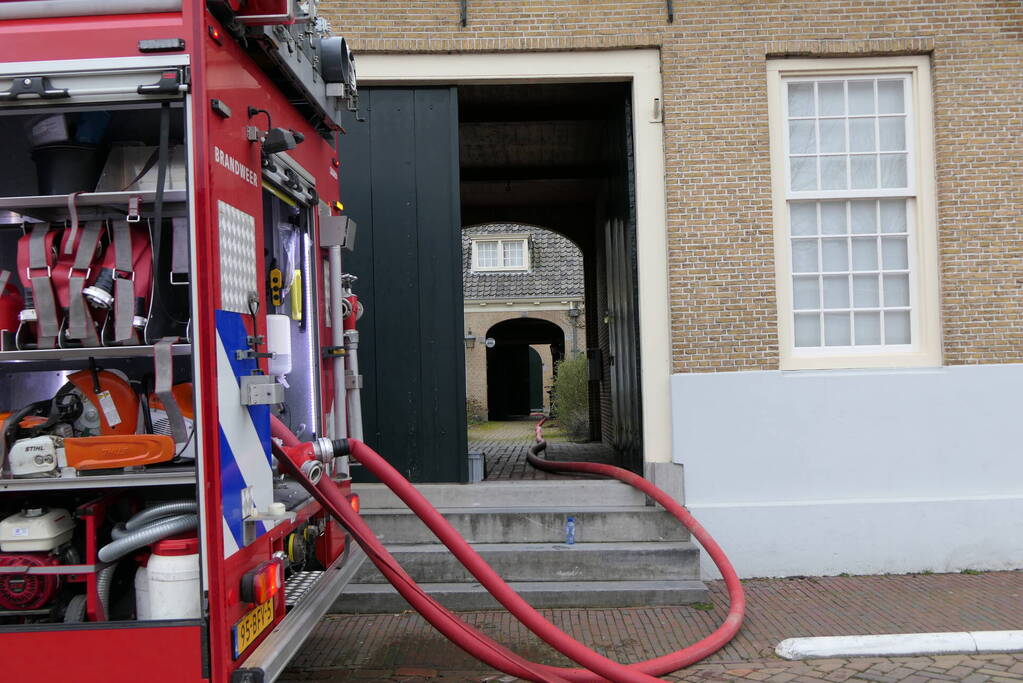 Riool gespoeld vanwege gaslekkage