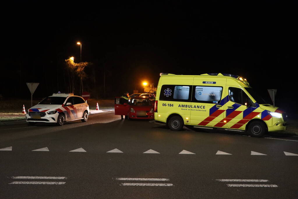 Automobilist botst op voorganger