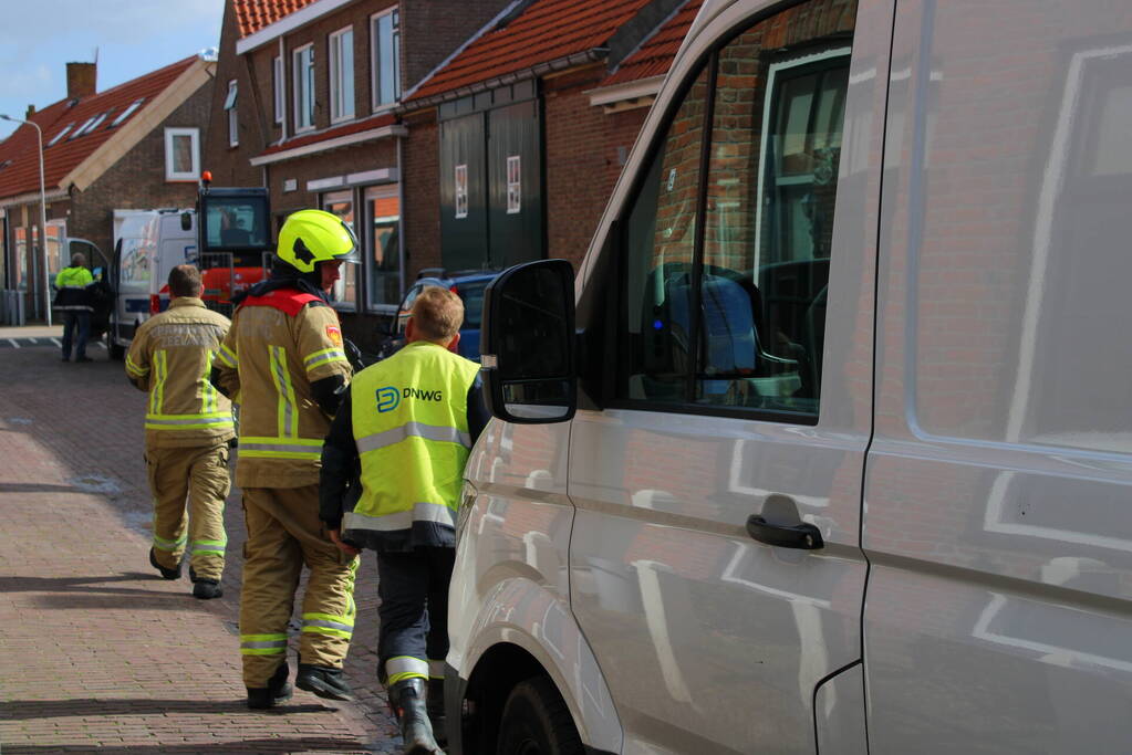 Gaslek in woning tijdens verbouwing