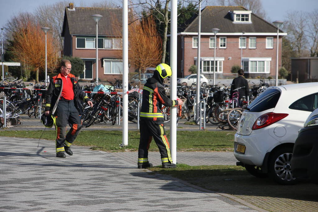 Schoolplein Fioretti College afgesloten na stormschade