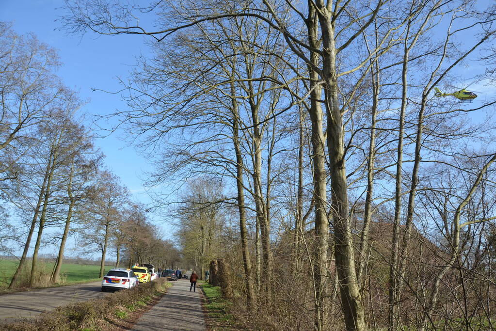 Traumahelikopter ingezet voor ernstig ongeval