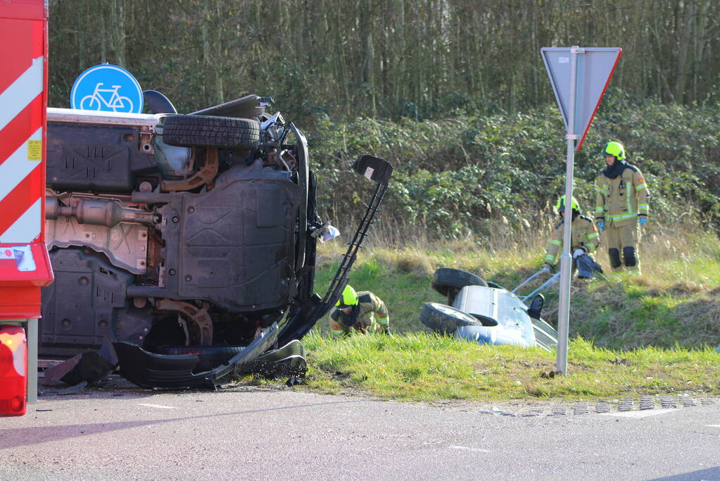 Meerdere gewonden bij zwaar ongeval