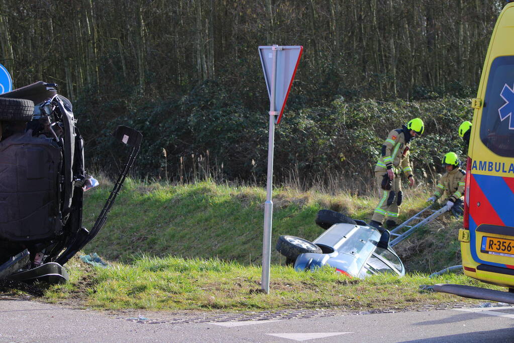 Meerdere gewonden bij zwaar ongeval