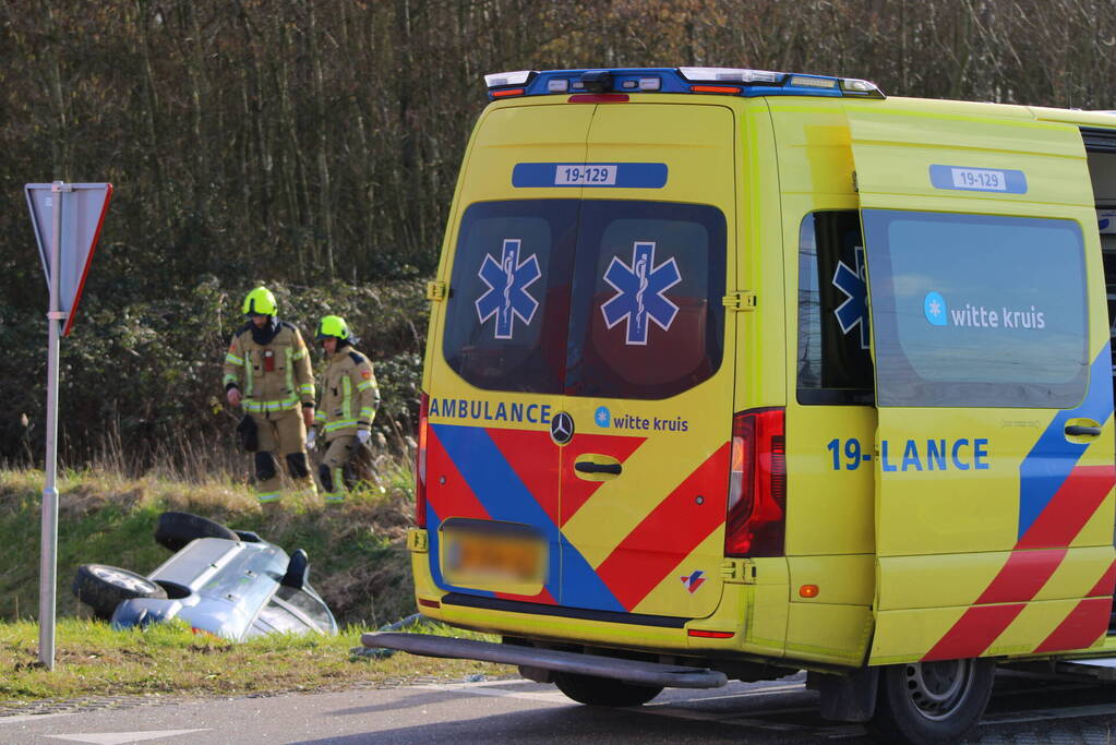 Meerdere gewonden bij zwaar ongeval