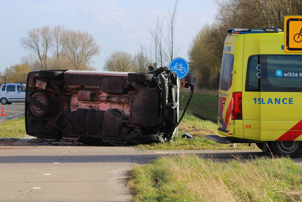 Meerdere gewonden bij zwaar ongeval