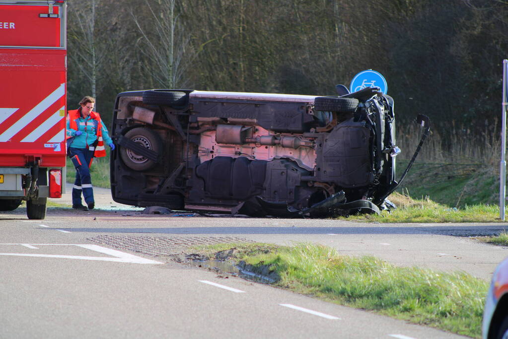 Meerdere gewonden bij zwaar ongeval