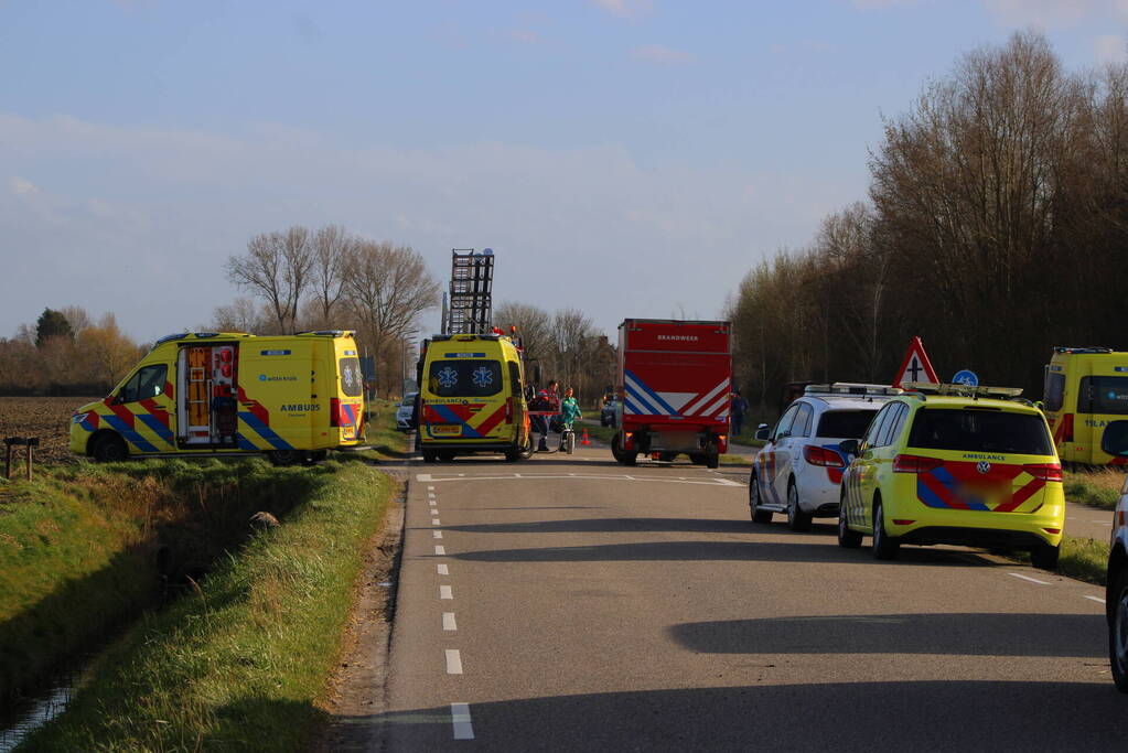 Meerdere gewonden bij zwaar ongeval