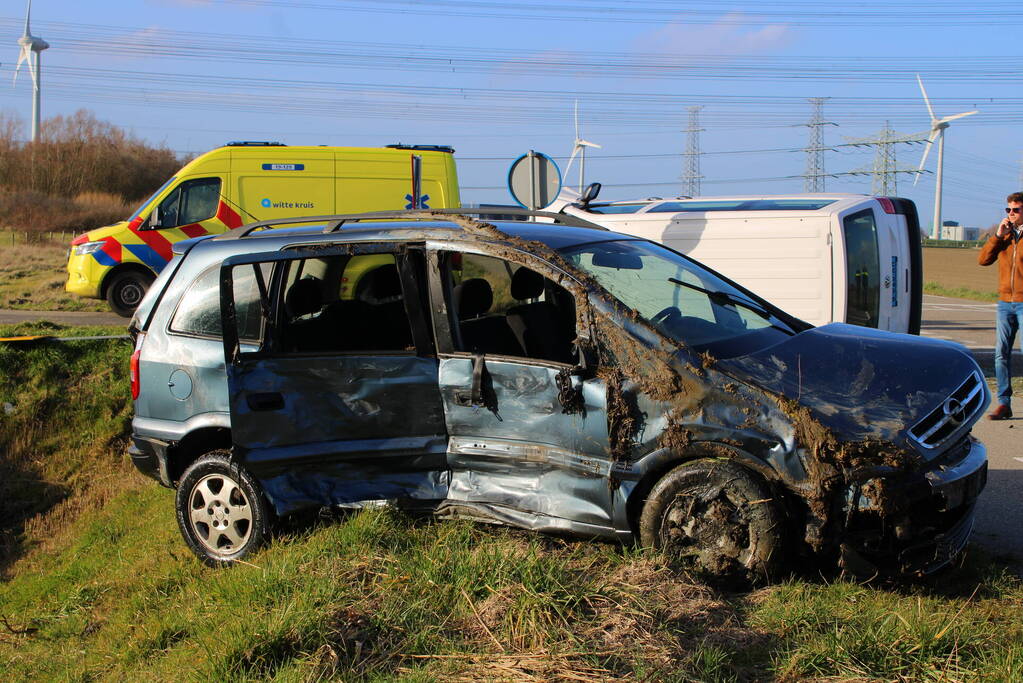 Meerdere gewonden bij zwaar ongeval