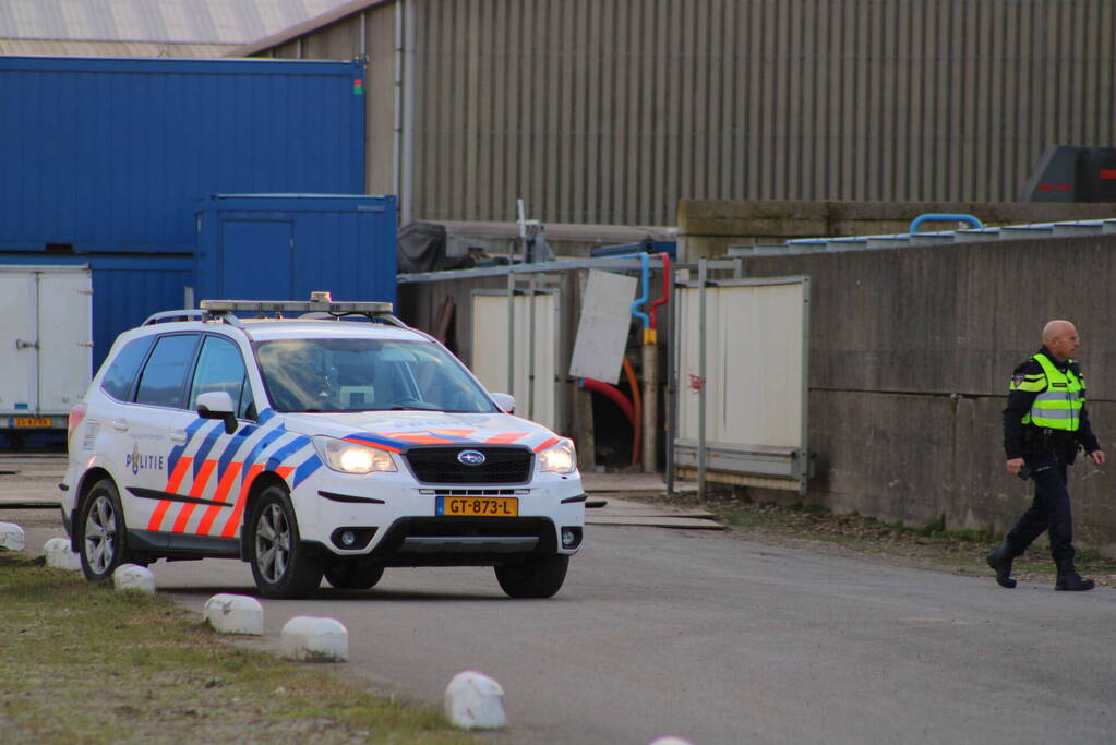 Flinke brand op offshore platform