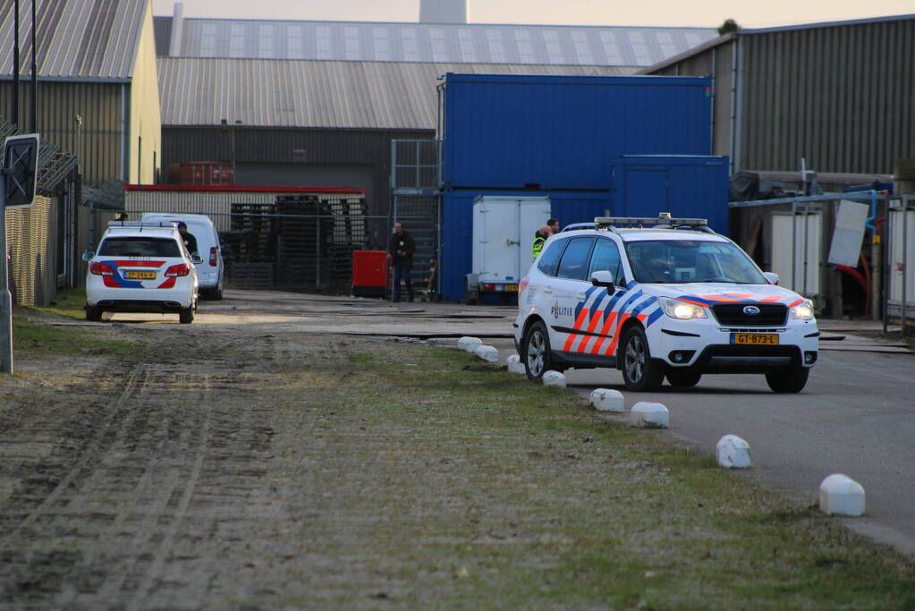 Flinke brand op offshore platform