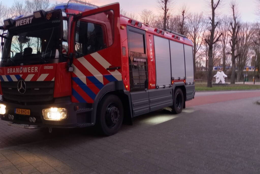 Brand in woning snel geblust