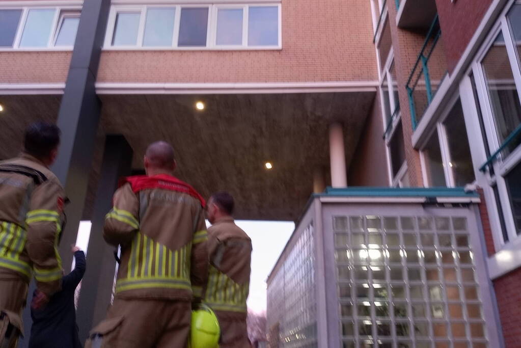 Brand in woning snel geblust