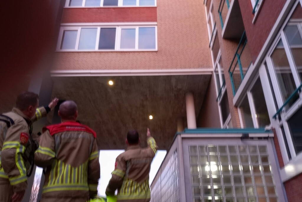 Brand in woning snel geblust