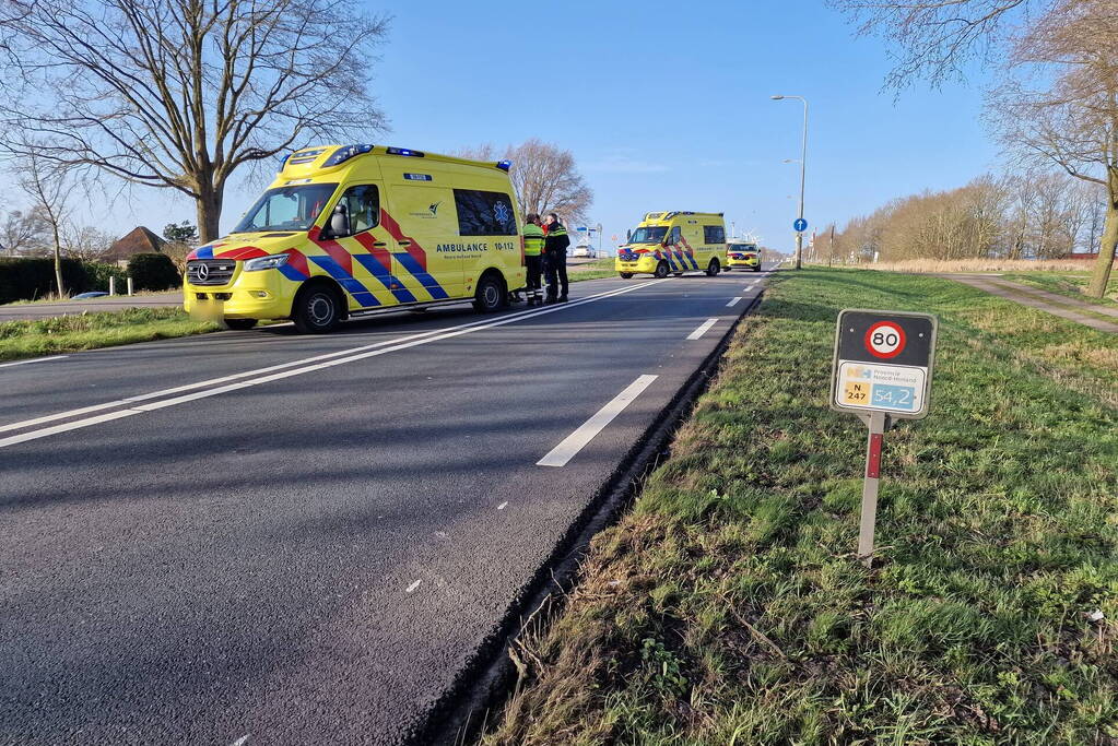 18-jarige fietser overleden bij ongeval met bestelbus