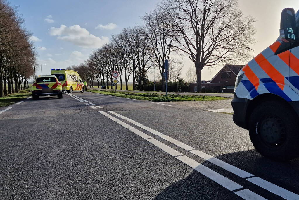18-jarige fietser overleden bij ongeval met bestelbus