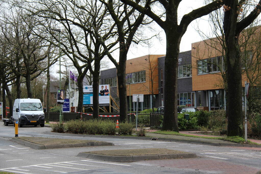 Doorgaande weg afgesloten vanwege gaslekkage