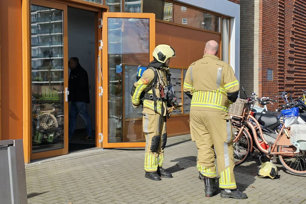 Zorg woningen ontruimd vanwege brand