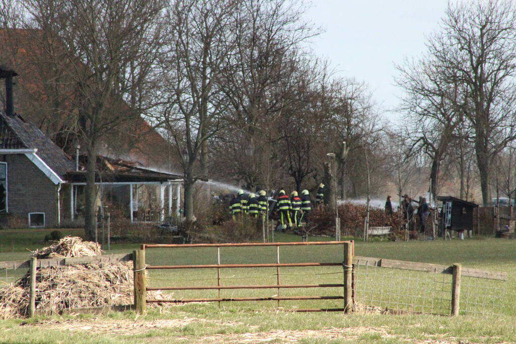 Brandweer nu echt klaar met nablussen