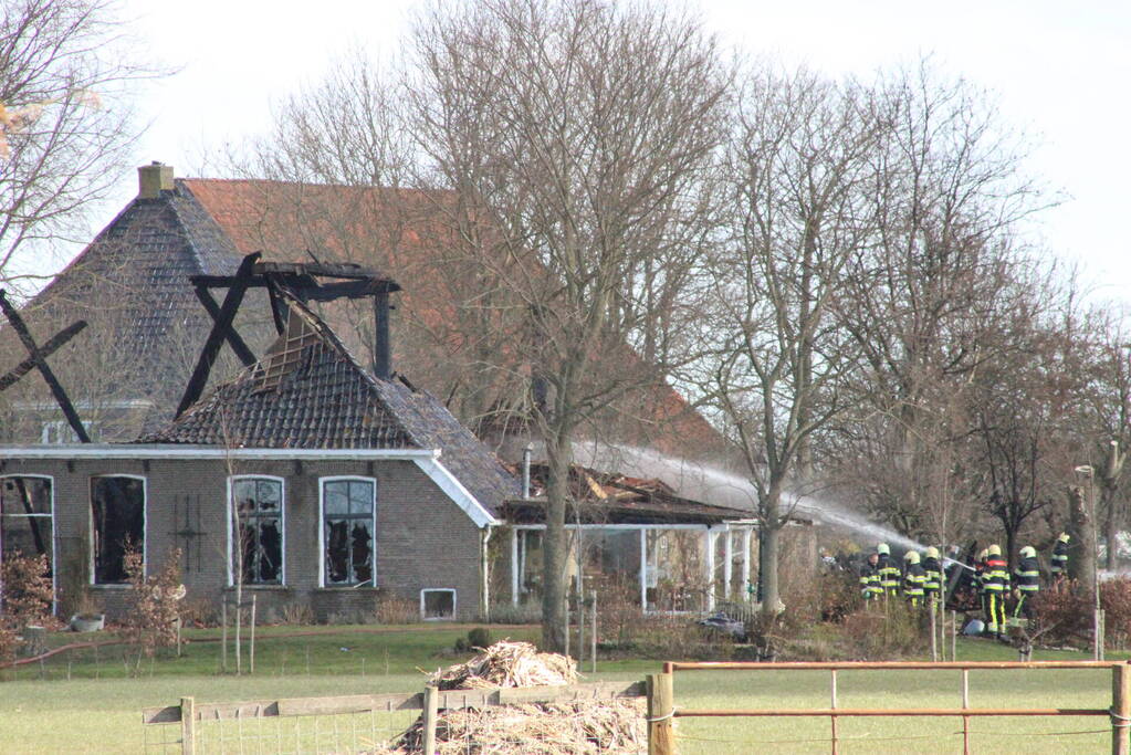 Brandweer nu echt klaar met nablussen