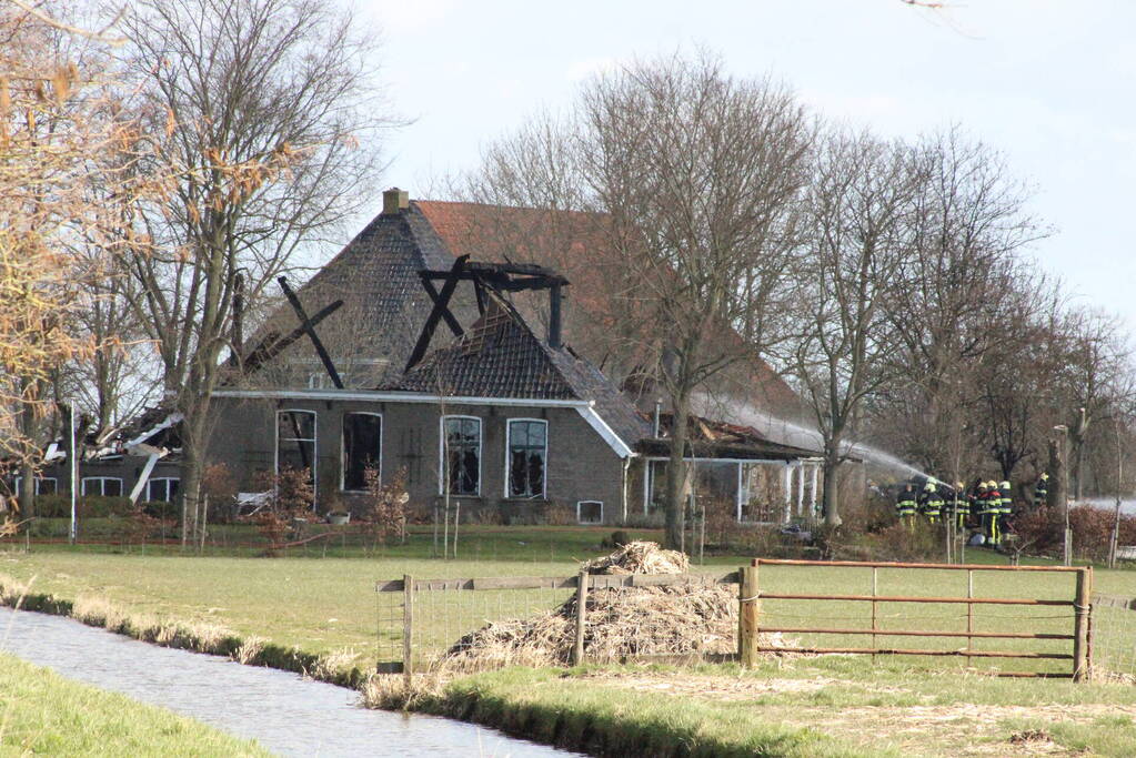 Brandweer nu echt klaar met nablussen