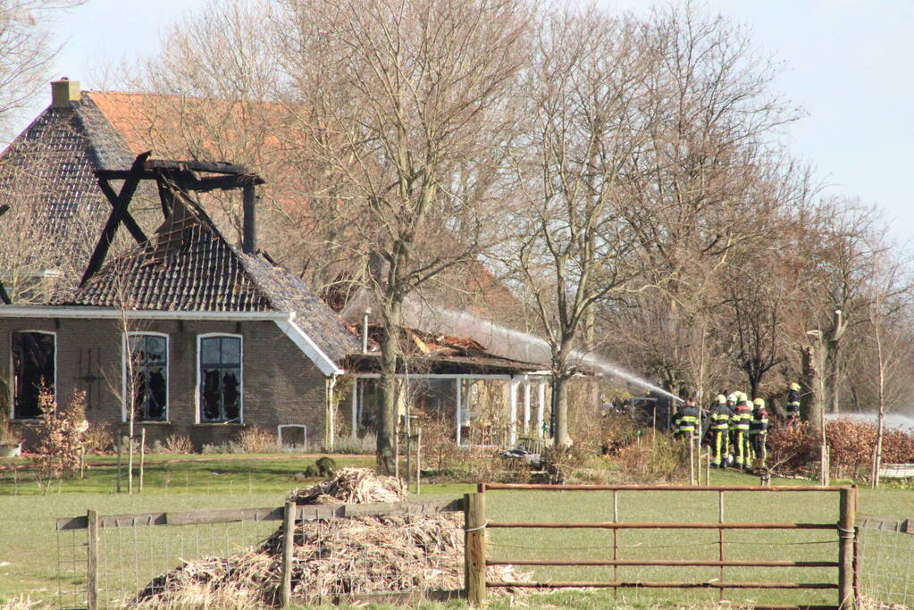 Brandweer nu echt klaar met nablussen