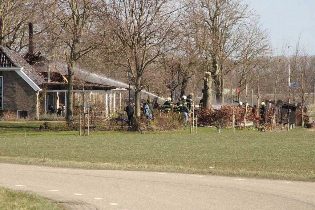 Brandweer nu echt klaar met nablussen