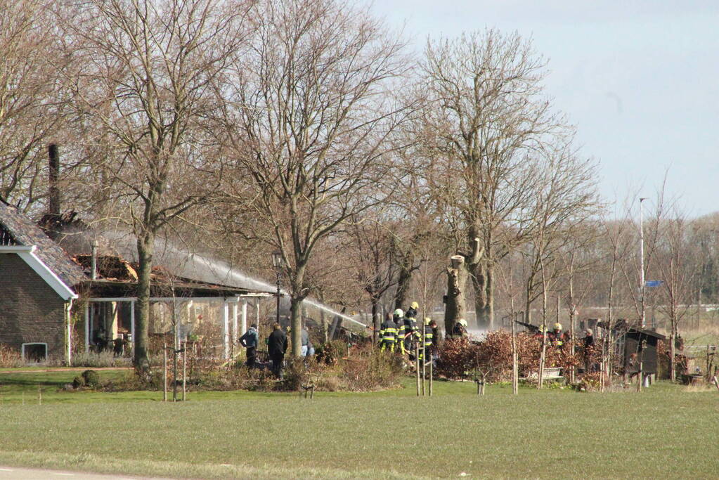 Brandweer nu echt klaar met nablussen