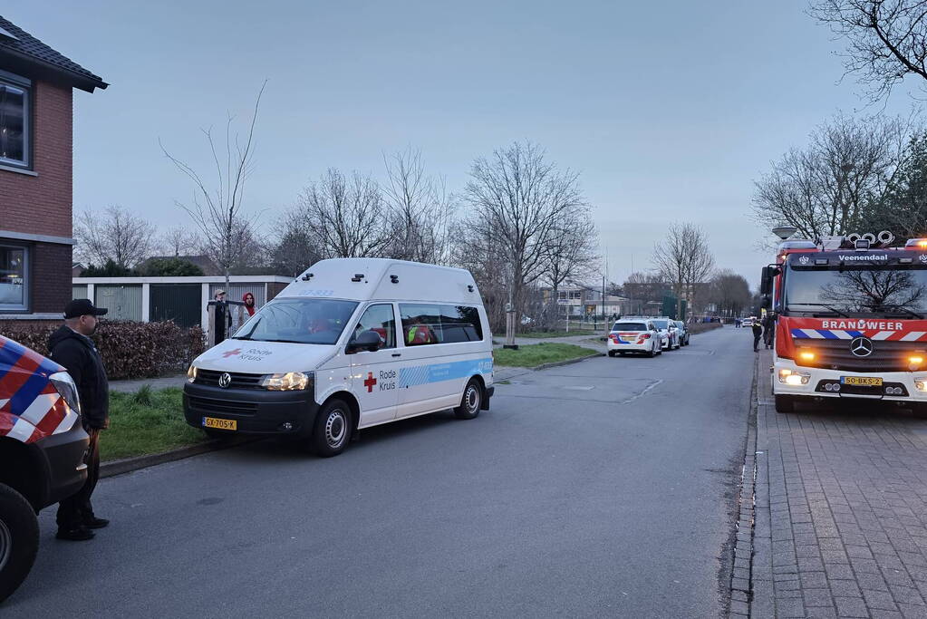 Zeer grote brand in flatwoning