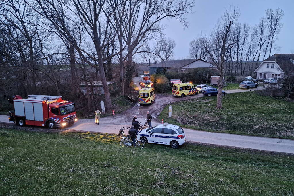 Persoon overleden door omvallende boom