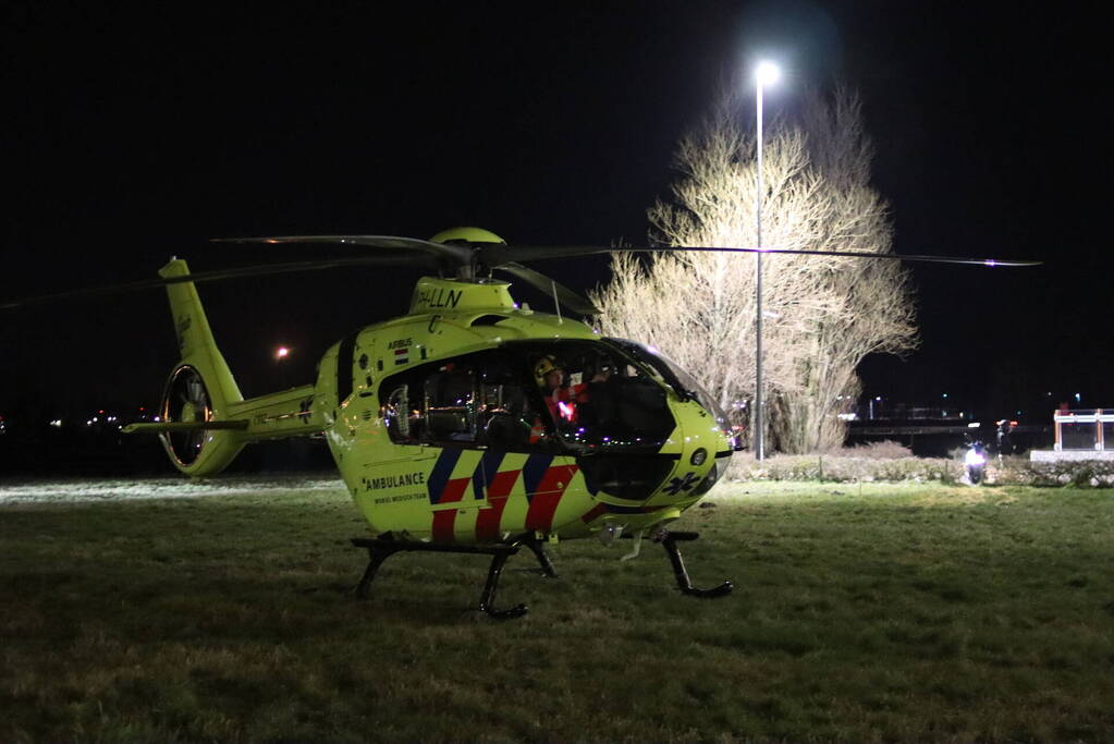Traumahelikopter ingezet voor incident in woning