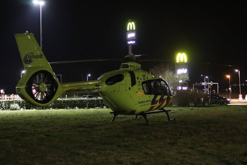 Traumahelikopter ingezet voor incident in woning